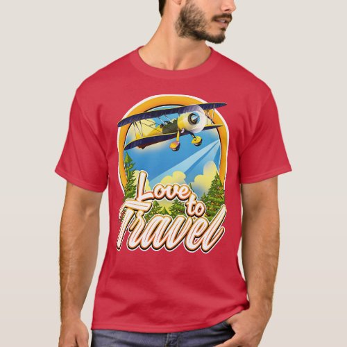 Love to Travel 1 T_Shirt