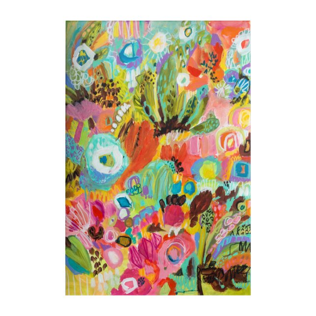 Love to Travel I Acrylic Print (Front)