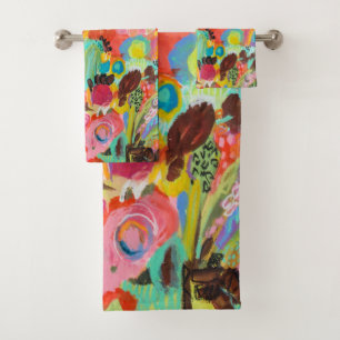 Love to Travel I Bath Towel Set