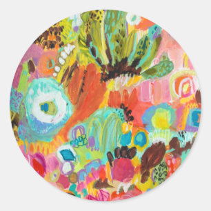 Love to Travel I Classic Round Sticker