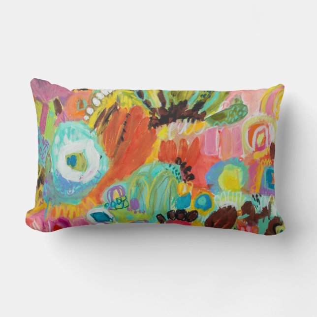 Love to Travel I Lumbar Pillow (Front)