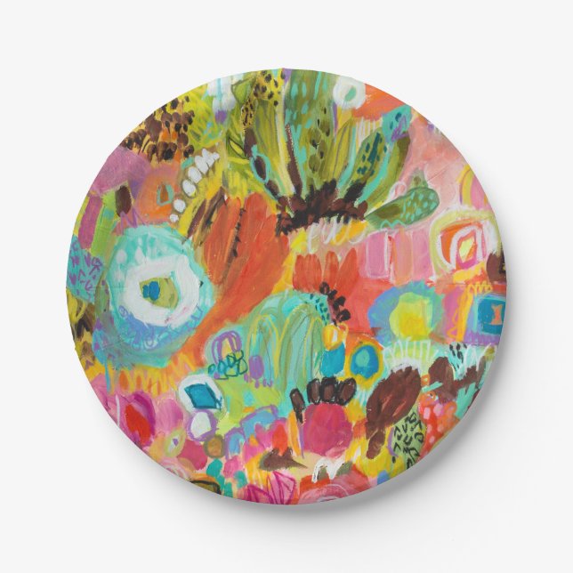 Love to Travel I Paper Plates (Front)