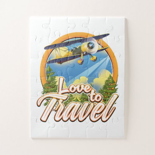 Love to Travel Jigsaw Puzzle
