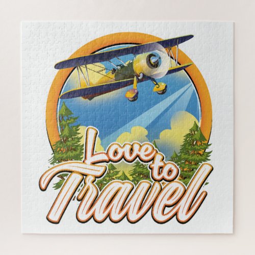 Love to Travel Jigsaw Puzzle