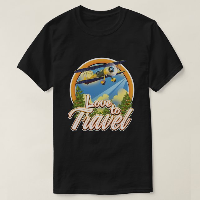 Love to Travel T-Shirt (Design Front)