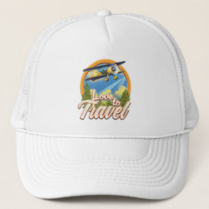 Love to Travel Trucker Hat