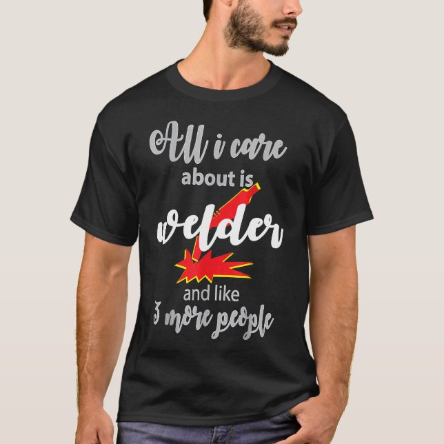 Love To Welder Men T-Shirt (Front)