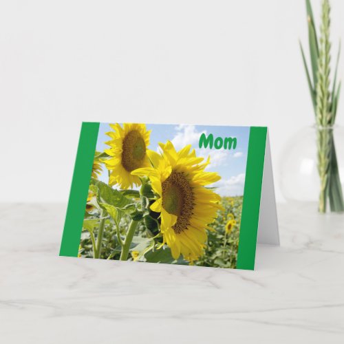 LOVE TO YOU ON MOTHERS DAY MOM CARD