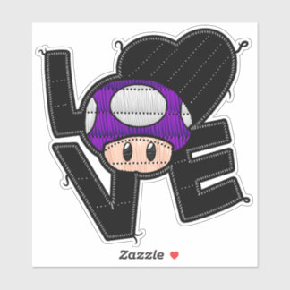 Love Toad - Purple Sticker