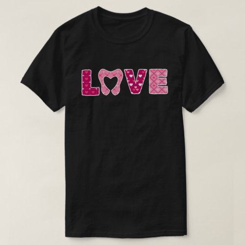 LOVE Tooth Heart Dentistry Dentist Valentines day T_Shirt
