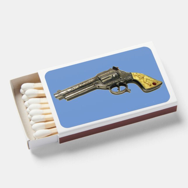 Love Toy Gun Matchbox Matchboxes (Front Open)