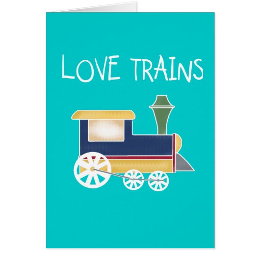 LOVE TRAINS CARDS (Front)