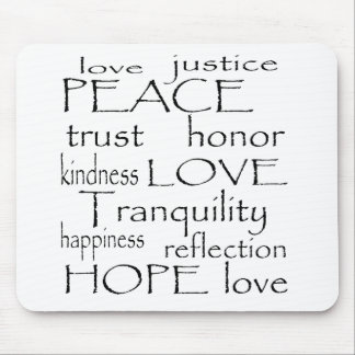 Love Tranquility Mouse Pad
