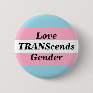 Love TRANScends Gender Button