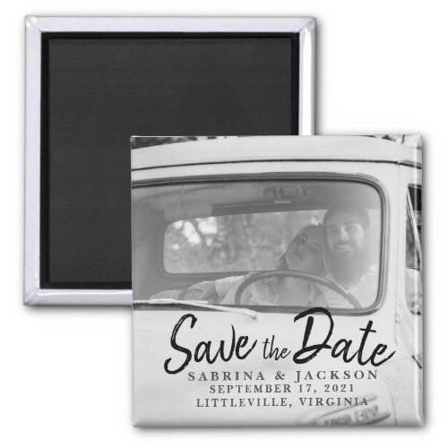 Love Travels Photo _ Save The Date Magnet