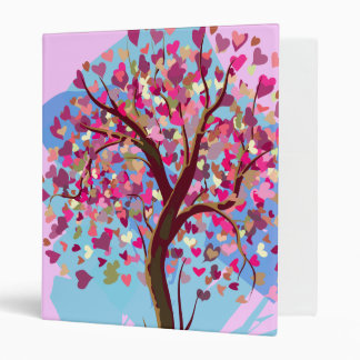 Love Tree 3 Ring Binder