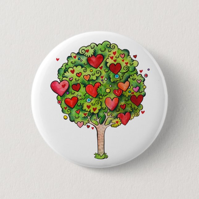 Love Tree Button (Front)