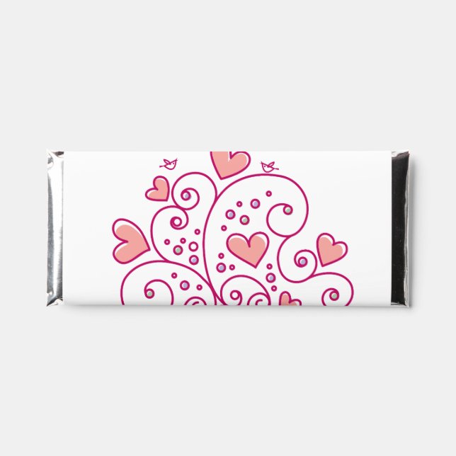 Love Tree Hershey Bar Favors (Front)