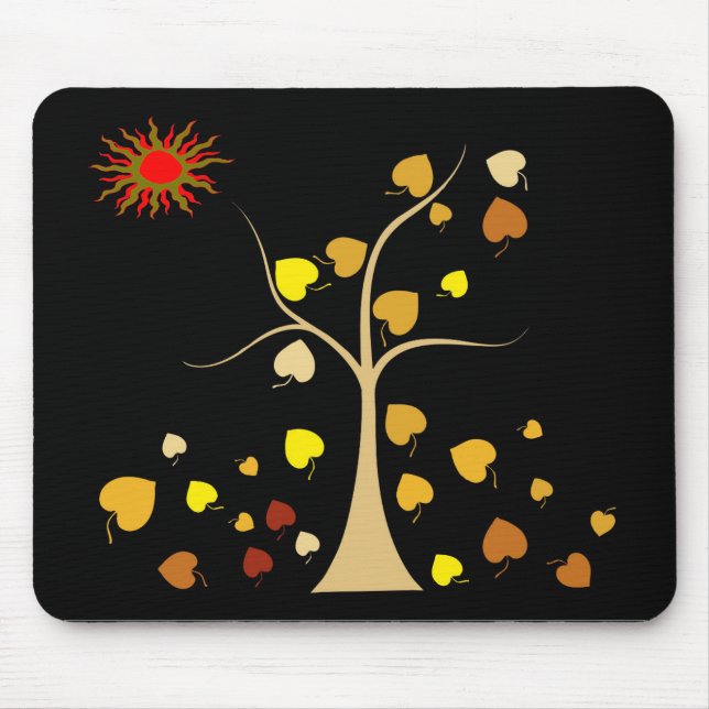 Love Tree Mouse Pad (Front)