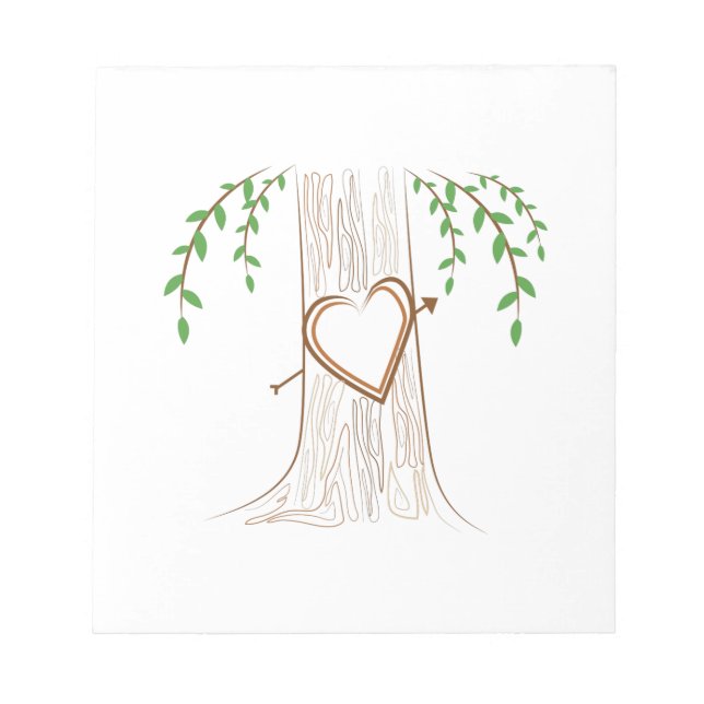 Love Tree Notepad (Front)