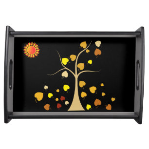 Love Tree Serving Tray