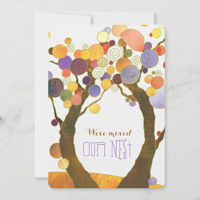 Love Trees New Home Housewarming Party Invitations (Front)