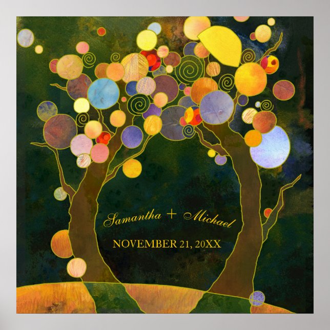 Love Trees, Symbol of Love Wedding Ceremony Poster (Front)