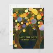 Love Trees Wedding Save the Date Postcards (Front/Back)