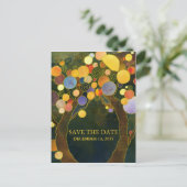 Love Trees Wedding Save the Date Postcards (Standing Front)