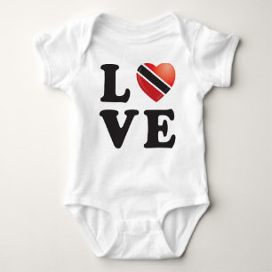 Love Trini heart Baby Bodysuit