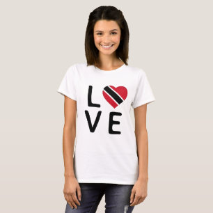 Love - Trinidad and Tobago Flag T-Shirt