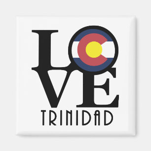 LOVE Trinidad Colroado Magnet