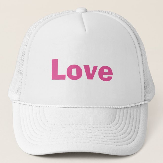 Love Trucker Hat (Front)