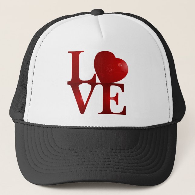 LOVE TRUCKER HAT (Front)