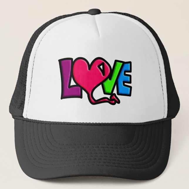 Love   trucker hat (Front)