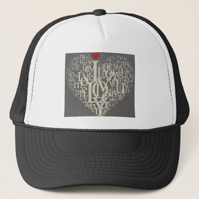 Love Trucker Hat (Front)