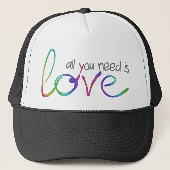 Love Trucker Hat (Front)