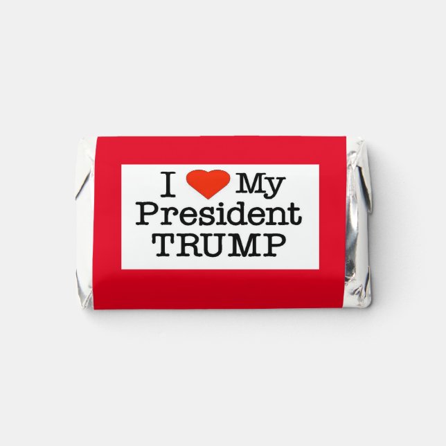 Love Trump Hershey's Miniatures (Front)