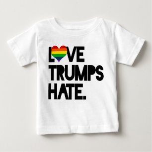 Love Trumps Hate Baby T-Shirt