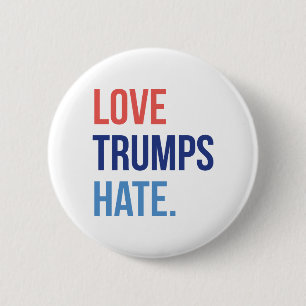 Love Trumps Hate Button