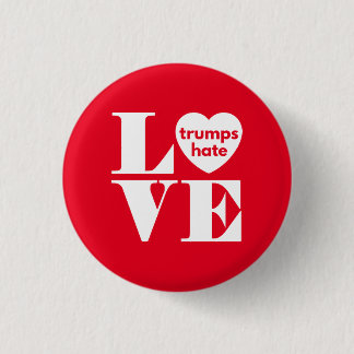 Love Trumps Hate Button