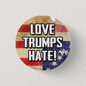 Love Trumps Hate Button