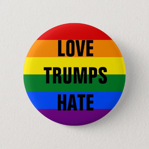Love Trumps Hate _ button