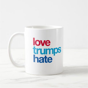 Love Trumps Hate Coffee Mug