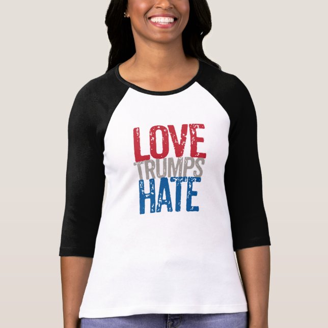 Love Trumps Hate Long Sleeve T-Shirt (Front)