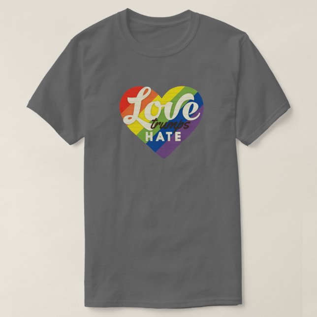 Love Trumps Hate Remembrance Tshirt II (Design Front)