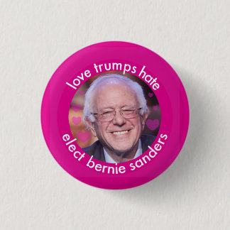 Love Trumps Hate (small) Pinback Button