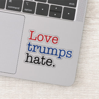 Love Trumps Hate Sticker