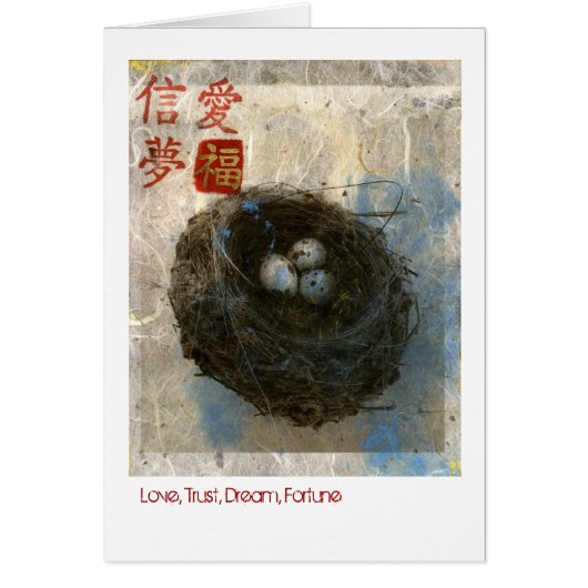 Love Trust Dream Fortune Cards (Front)