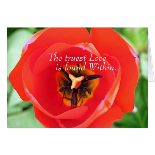 Love Tulip Card (Front Horizontal)